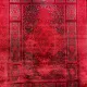 سجاد تركي بخارى قندهار افغاني P1620 احمر غامق مقاس 250*350