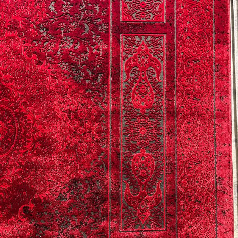 سجاد تركي بخارى قندهار افغاني P1620 احمر غامق مقاس 250*350