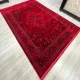 Turkish Bukhara Kandahar Afghani Rug P1448 Dark Red Size 100*300