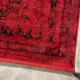 سجاد تركي بخارى قندهار افغاني P1455 احمر غامق مقاس 100*400