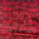 سجاد تركي بخارى قندهار افغاني P1661 احمر غامق مقاس 80*150