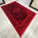 سجاد تركي بخارى قندهار افغاني P1664 احمر غامق مقاس 50*80