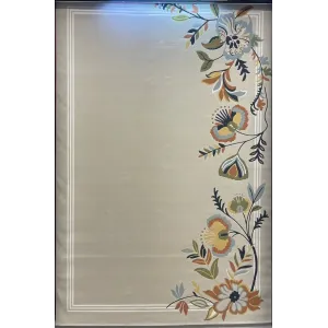 Turkish designer rug Nova 9938A Beige Cream size 100*200