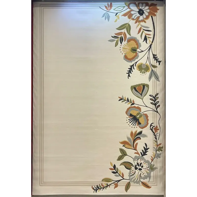 Turkish designer rug Nova 9938A Cream size 300*400