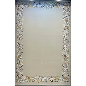 Turkish designer rug Nova 9940A Beige Cream size 100*200
