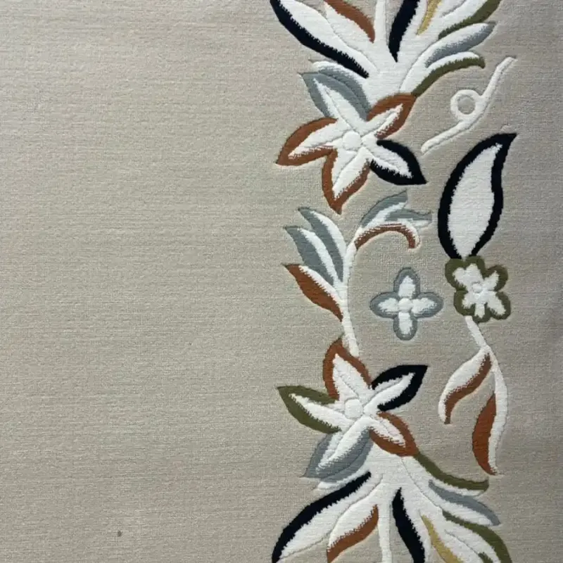 Turkish designer rug Nova 9940A Beige Cream size 100*200