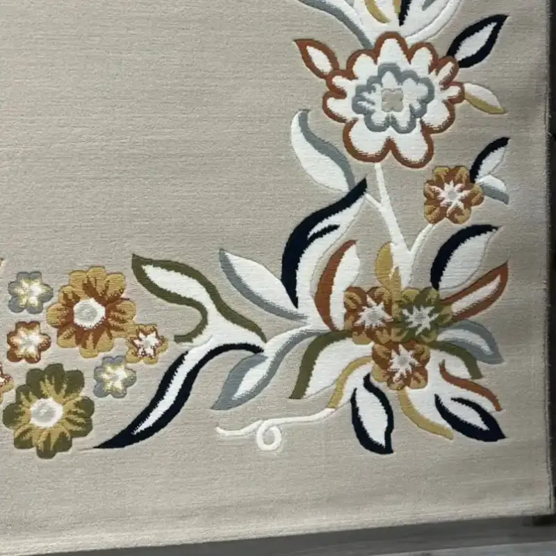 Turkish designer rug Nova 9940A Beige Cream size 100*200