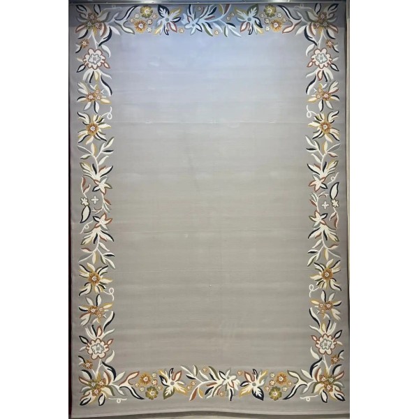 Turkish designer rug Nova 9940A cream silver size 200*300
