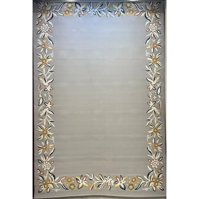 Turkish designer rug Nova 9940A cream silver size 150*220