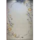 Turkish designer rug Nova 9943A cream silver size 50*80