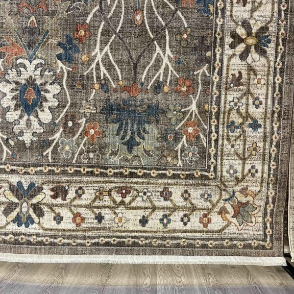 سجاد بوهيمي نوفكس تركي  H7475A بني مقاس 400*500 سم