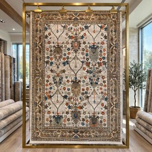 Turkish Bohemian NOVEX Rug H7475A cream Size 80*150