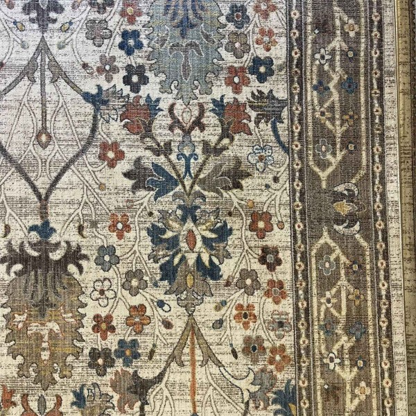 سجاد بوهيمي نوفكس تركي  H7475A كريم مقاس 100*200 سم
