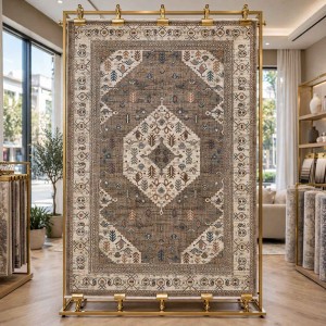 Turkish Bohemian NOVEX Rug H7476A BROWN Size 100*300