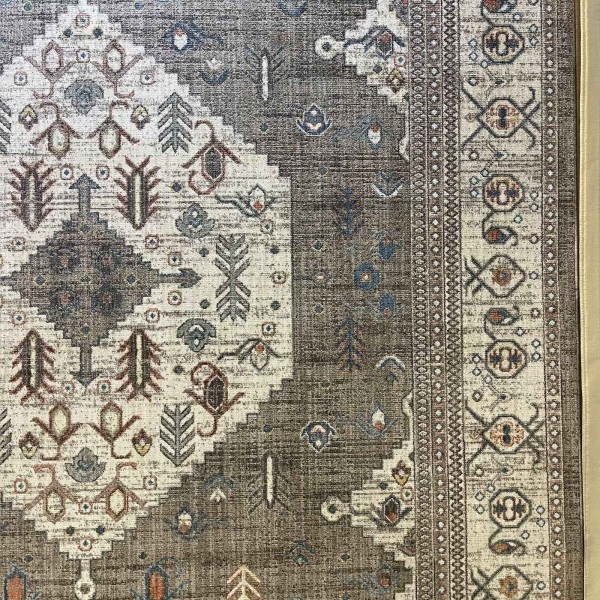 سجاد بوهيمي نوفكس تركي  H7476A بني مقاس 300*500 سم
