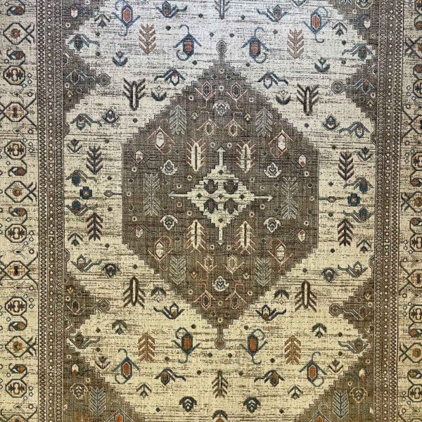 Turkish Bohemian NOVEX Rug H7476A cream Size 400*500