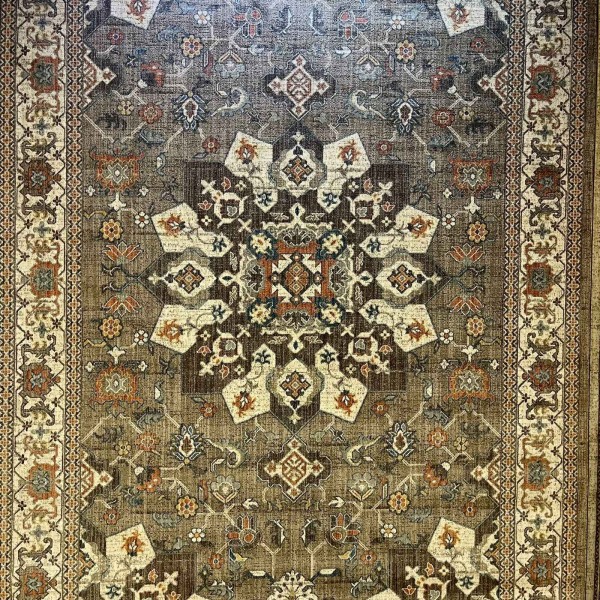 Turkish Bohemian NOVEX Rug H7479A BROWN Size 300*400