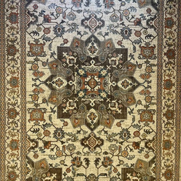 سجاد بوهيمي نوفكس تركي  H7479A كريم مقاس 100*200 سم