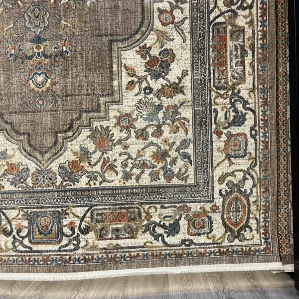سجاد بوهيمي نوفكس تركي  H7480A بني مقاس 250*350 سم