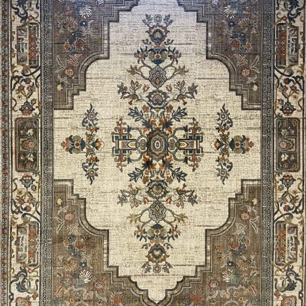 سجاد بوهيمي نوفكس تركي  H7480A كريم مقاس 150*220 سم