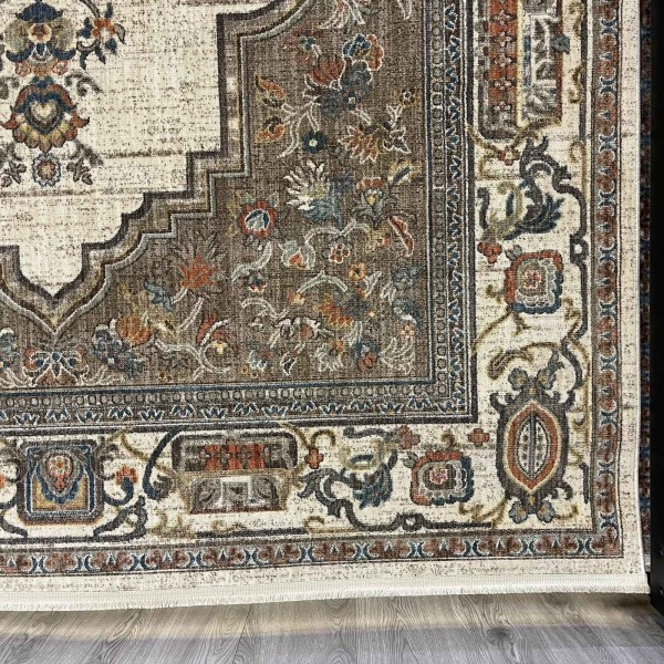سجاد بوهيمي نوفكس تركي  H7480A كريم مقاس 150*220 سم