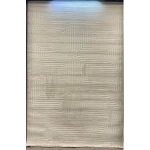 سجاد تركي شفاء 40000A اللون كريم مقاس 150*220