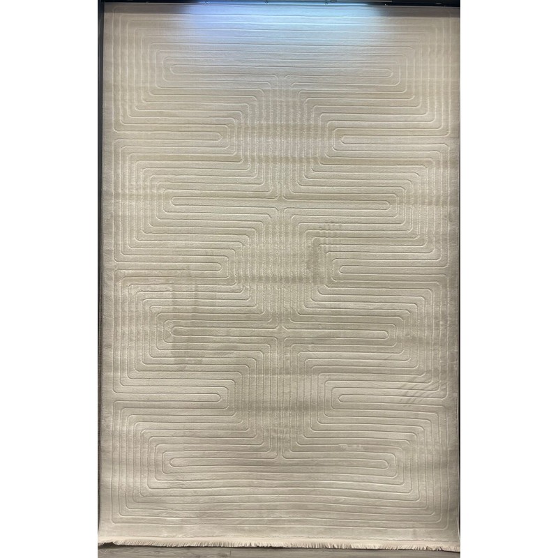 Turkish carpet Shifa 40000A cream color size 80*150
