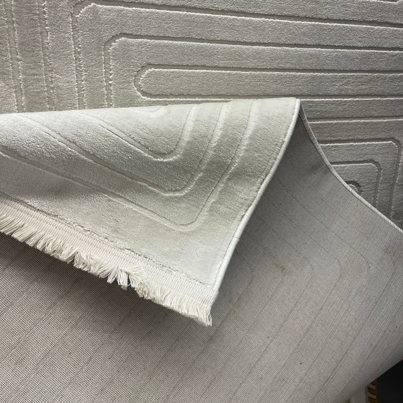 Turkish carpet Shifa 40000A cream color size 80*150