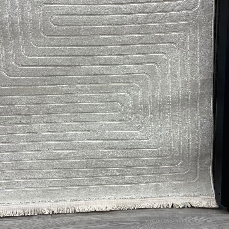 Turkish carpet Shifa 40000A cream color size 80*150