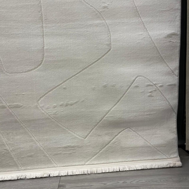سجاد تركي شفاء 39999A اللون كريم مقاس 250*350