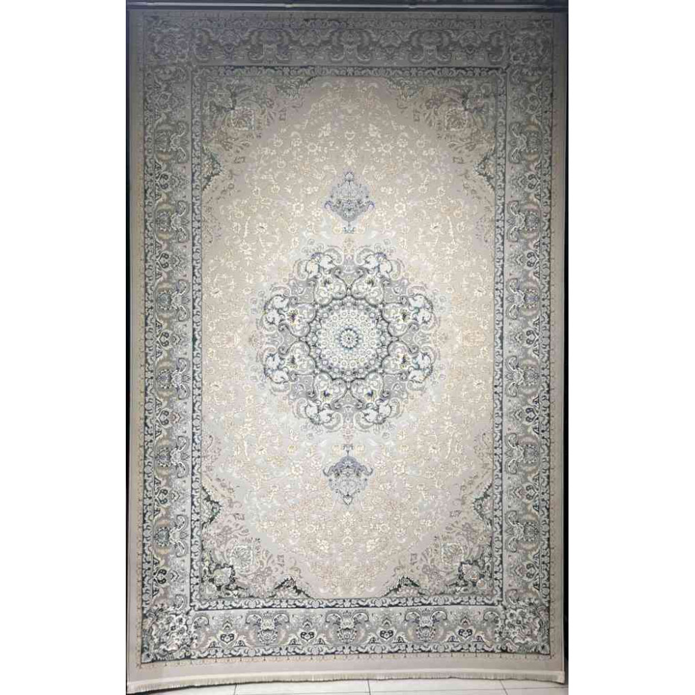 سجاد تركي ايراني لوكس 8024H لون سماوي مقاس 50*80