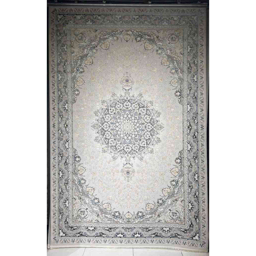 سجاد تركي ايراني لوكس 9054H لون سماوي مقاس 300*500