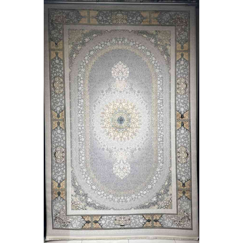 سجاد تركي ايراني لوكس 6758h لون ذهبي مقاس 50*80