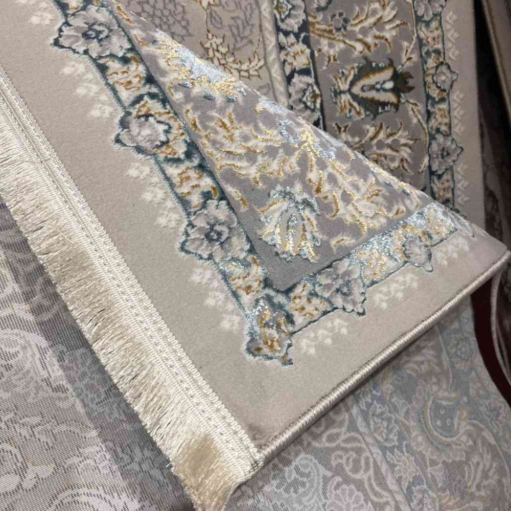 سجاد تركي ايراني لوكس 7988H لون ذهبي مقاس 50*80