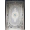 Turkish rug Iranian lux 6758H sky blue color size 50*80