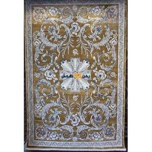 Luxury Turkish rug French pattern 34202A sky golden color size 150*220