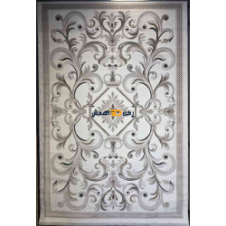 سجاد تركي الفاخر نقش فرنسي 40642A لون كريم مقاس 300*400