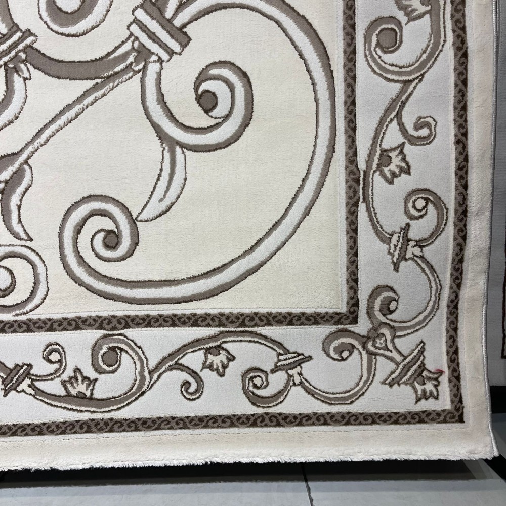 سجاد تركي عنتاب 8487A بيج مقاس 100*300