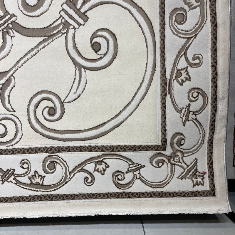 سجاد تركي عنتاب 8487A بيج مقاس 50*80