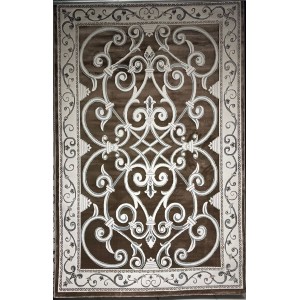Turkish Antep rug 8487A brown size 80*150
