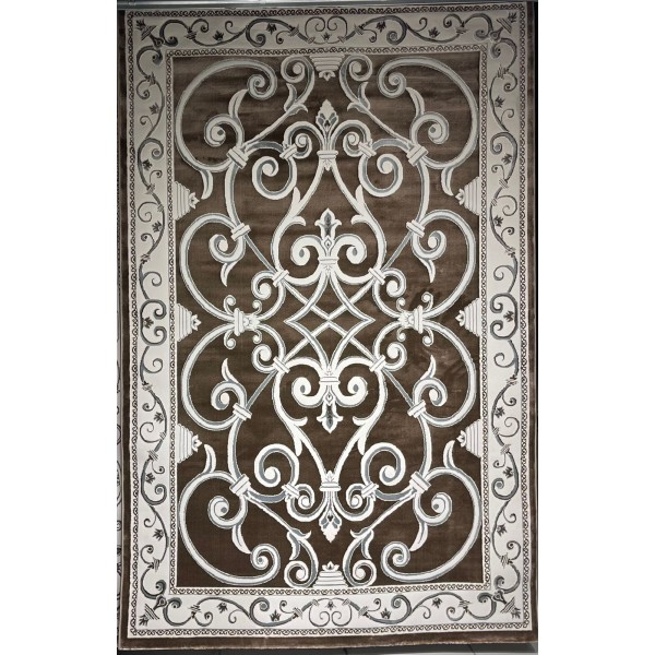 Turkish Antep rug 8487A brown size 50*80