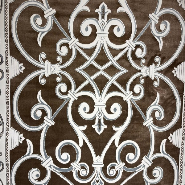 Turkish Antep rug 8487A brown size 50*80