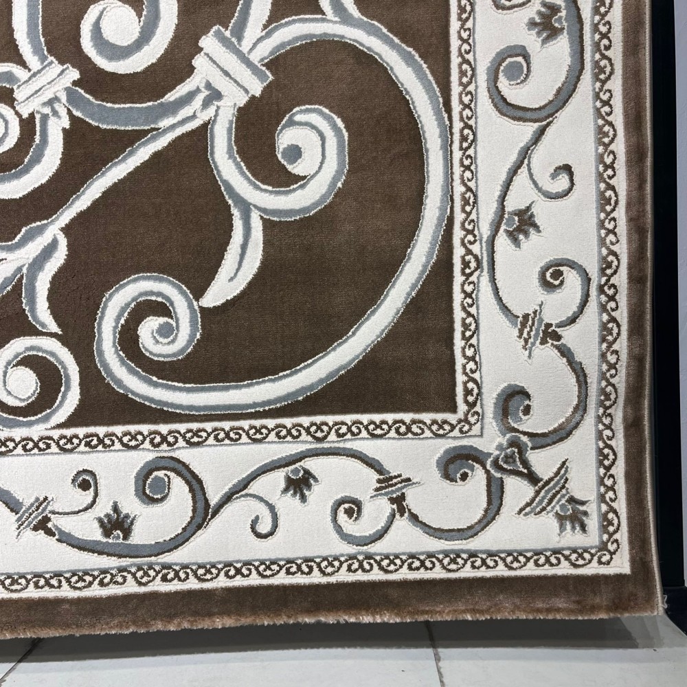 سجاد تركي عنتاب 8487A بني مقاس 50*80