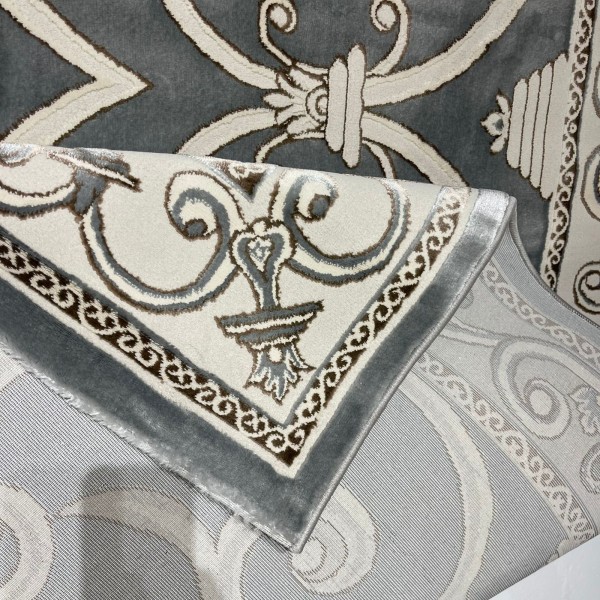 Turkish Antep rug 8487A GREY size 300*400