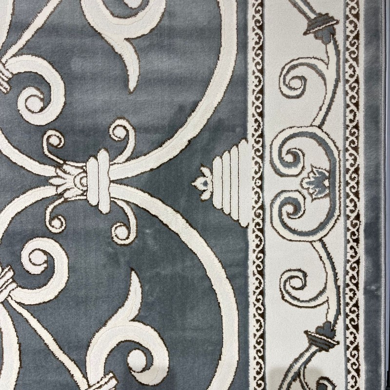Turkish Antep rug 8487A GREY size 150*220