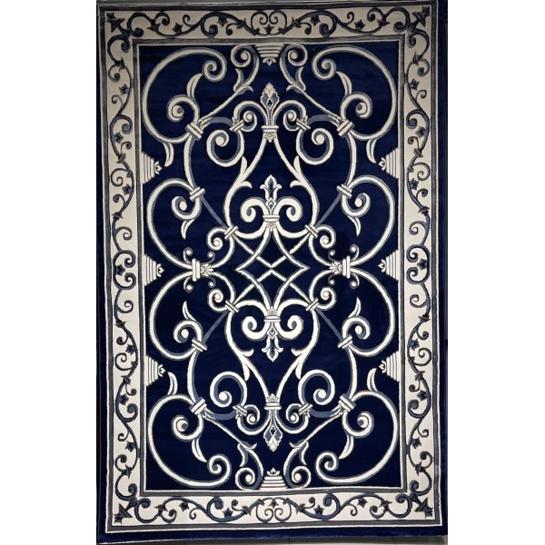Turkish Antep rug 8487A NAVY size 300*400