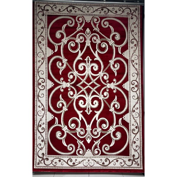 Turkish Antep rug 8487A red size 100*200