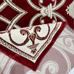 Turkish Antep rug 8487A red size 80*150