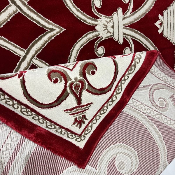 Turkish Antep rug 8487A red size 100*200