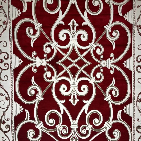 Turkish Antep rug 8487A red size 100*200